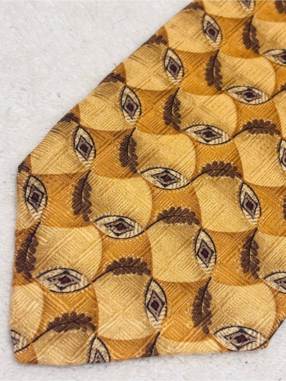 Brand New Vintage Tie By Robert Talbott - Tie Is 4 Inches Wide
